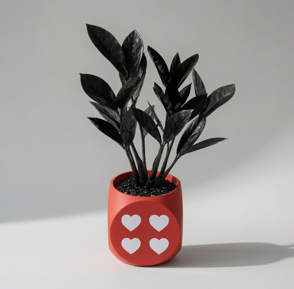 Hear Square Planter